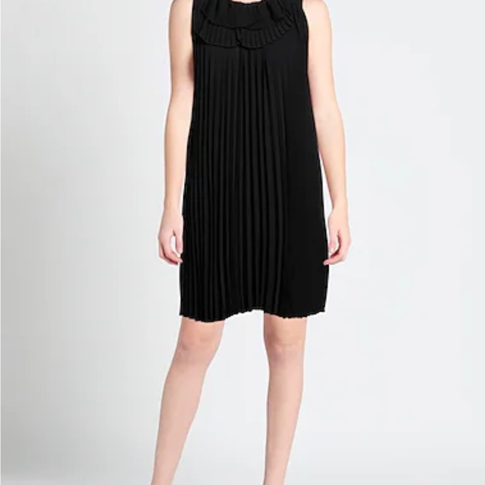 Emporio Armani Pleated Chiffon Dress EUC - Picture 2 of 8